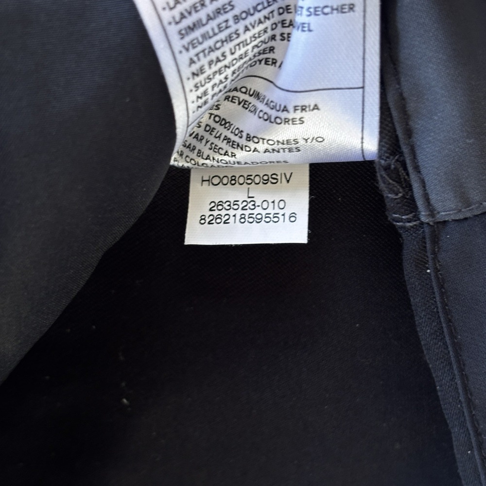 Nike Golf Men's Half Zip Windbreaker Pullover L‎ Black Lightning Bolt Logo - Picture 12 of 13